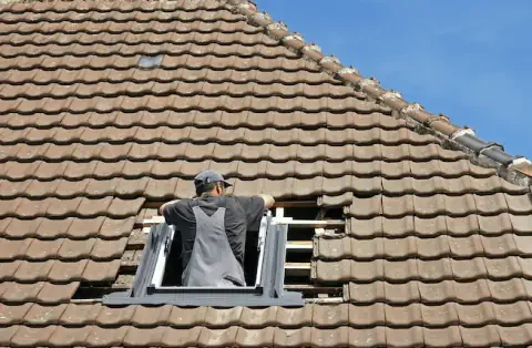 Pose de velux - Saint-Clair-sur-l'Elle